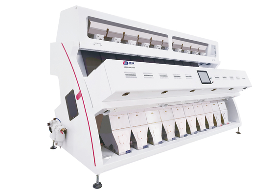 10シュートの白い豆の穀物色の選別機5400ピクセルRGB