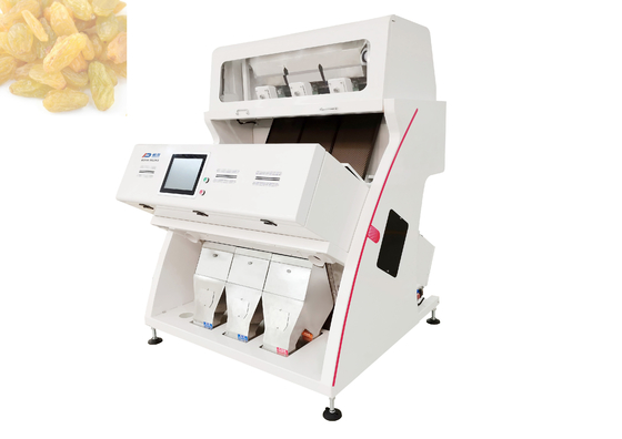 干しぶどうは等級のアーモンドの分類機械2t/H 192チャネルを乾燥した