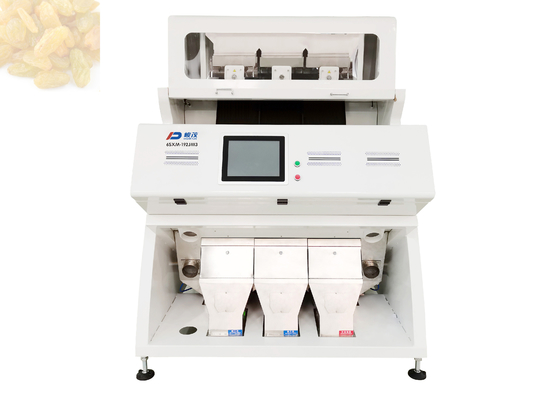 干しぶどうは等級のアーモンドの分類機械2t/H 192チャネルを乾燥した