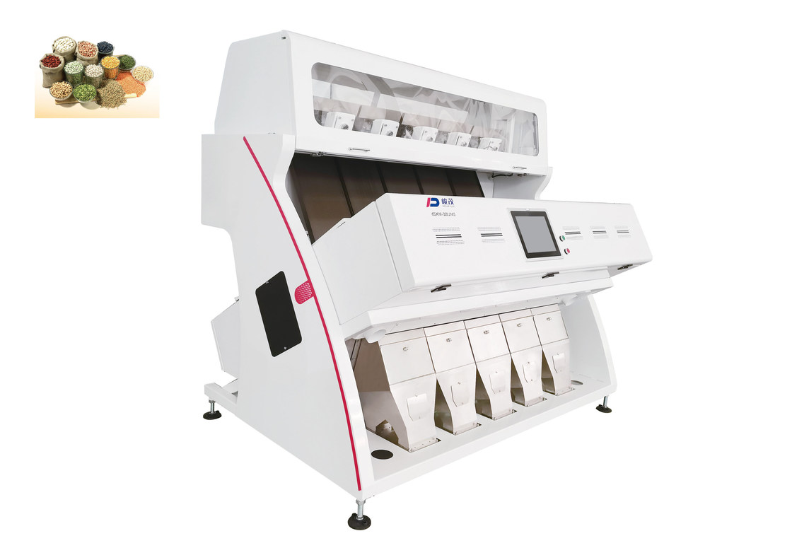 選別能力 1.5 - 5 T/H 種子 色選別機 操作システム 低騒音レベル