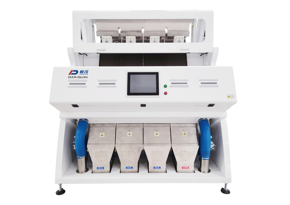 220V 50HZ 1.8KWの光学穀物色の選別機機械3シュート